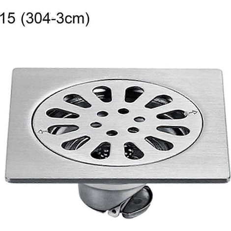 Bonde de douche anti-refoulement haute dureté, compatible avec les salles de bain - Durable et robuste (1/3)