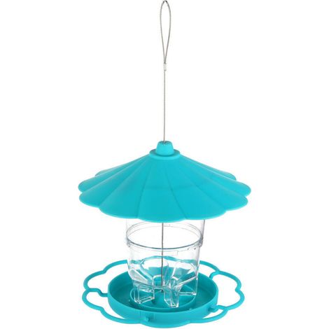 Mangeoire à oiseaux pliable et Portable pour terrasse, décoration de jardin et de Patio en plein air (1/5)