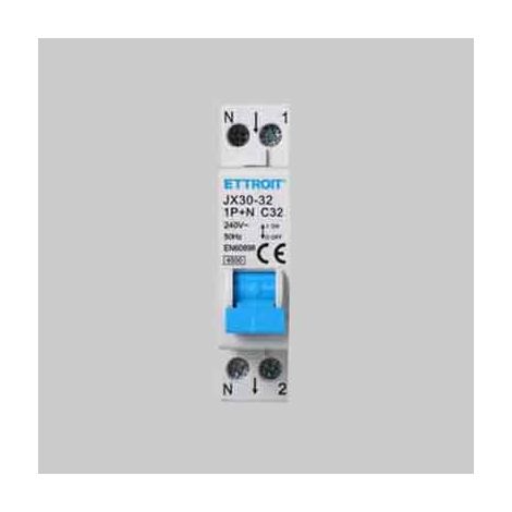 Interruttore magnetotermico compatto elettroit 1p+n c.nominale 32a ELETTROIT