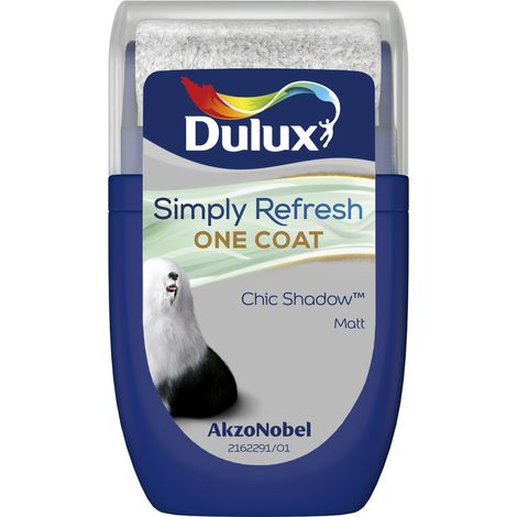 Dulux Simply Refresh One Coat Matt Tester Pot - 30ml - Chic Shadow