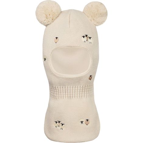 Pasamontañas infantil de oveja beige / 50 (2-3 años)