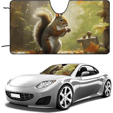 Couverture Pare-Brise Avant Voiture Rose Blanche Rouge Pare (1/5)