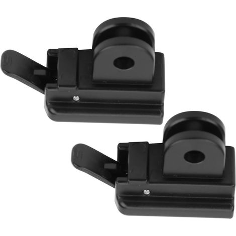 Support de lampe avant pour vélo, 2 pièces support adaptateur pour éclairage vélo, montage lampe torche cyclisme, compatible Gaciron. (1/5)