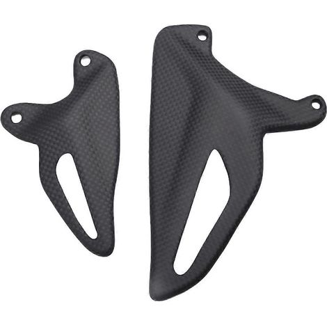 Accessoires en fibre de carbone pour moto, protège-talon pour moto (1/5)