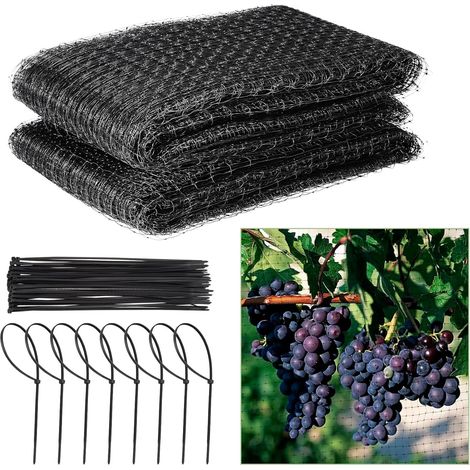 Grand filet de jardin réutilisable et résistant pour protéger les légumes, les plantes, les fruits (2,1 m x 10 m) (1/5)