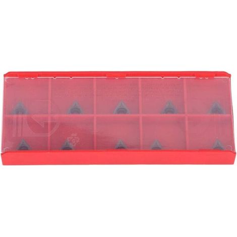 CNC Lathe Indexable Solid Carbide Turning Insert Blade for Stainless Steel Processing TCMT110204 VP15TF (1/5)