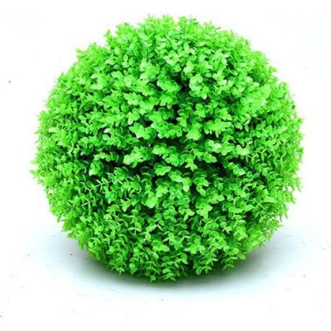 Boule Topiaire Artificielle - Boule Gazon Artificiel 40 cm - Décoration Intérieure Extérieure Jardin Mariage - 1 Pièce (1/5)