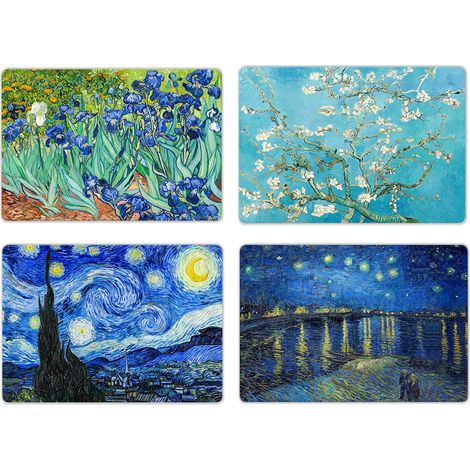 Lupia Tovagliette Americane Lavabili Set 4 pz PVC NOTTE STELLATA 28,5x43 cm (1/4)