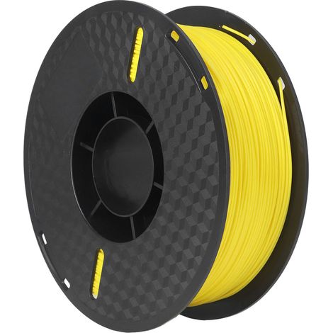 Filament PLA 1.75mm haute précision sans fumée fil pour imprimante 3D consommable d'impression 1kg jaune (1/5)
