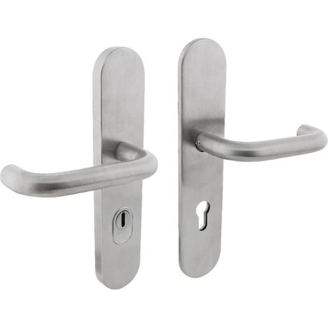 Quincaillerie de porte dérobée Aurano PC 72mm acier inoxydable - 0035.377536