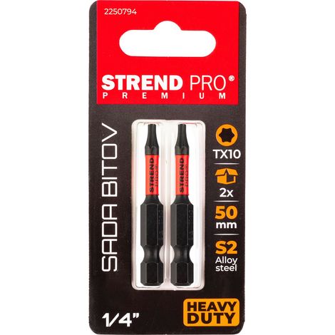 Bit Strend Pro Premium Torx, T 10, Pack. 2 Stk. (1/2)