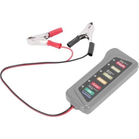 Tester per batterie e alternatori per auto da 12 V con indicatore LED per il test di carica (1/4)