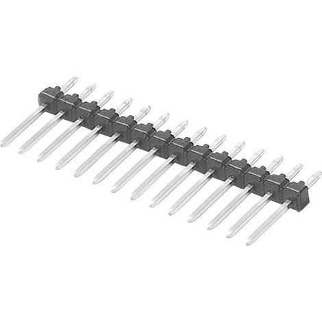 TRU COMPONENTS Barrette mâle (standard) Nbr de rangées: 1 Nombre de pôles par rangée: 20 TC-18863-13