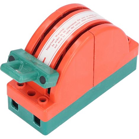 Interrupteur à couteau HK11, interrupteur de sécurité bidirectionnel à double position avec inverseur électrique pour appareils électroménagers et industriels 2P 63A (1/5)