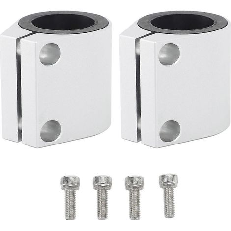 2024 Lot de 2 colliers de serrage d'échappement haute température 1 pouce en aluminium, à joint bout à bout, pour Banshee 1987 à 2006 (1/4)