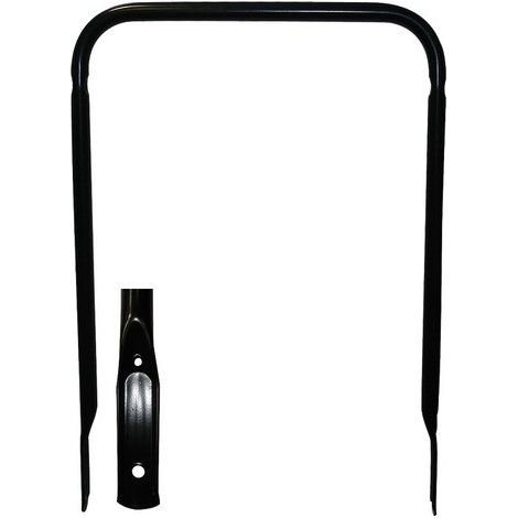 Guidon inférieur pour tondeuse – Compatible avec Castelgarden, GGP, Stiga – 1 trou de fixation – Montage sur presque tous les modèles (1/5)