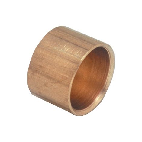 Bouchon laiton à souder - Femelle - Diamètre 32 mm (1/2)