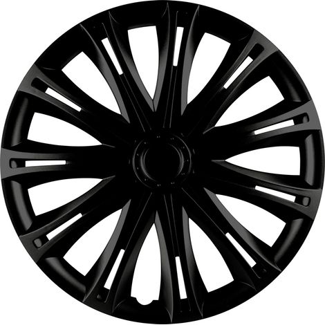 HP Autozubehör Radkappen R16 Schwarz 4 St.