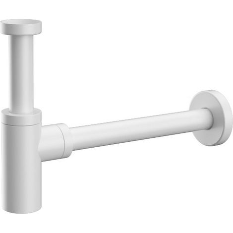 Sifone di scarico per lavabo colore bianco opaco KS050W kamalu