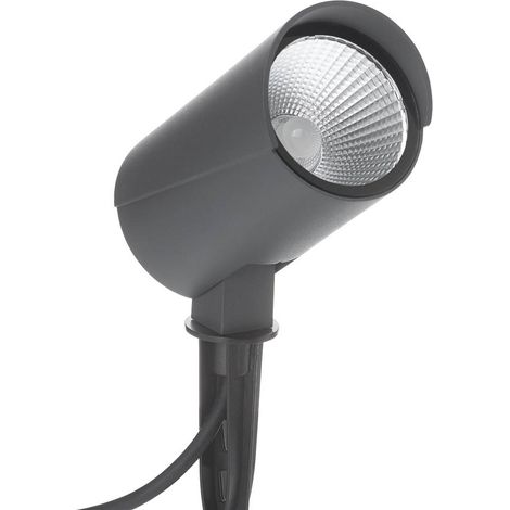 Lucande LED 'Anton' in Grigio da Alluminio