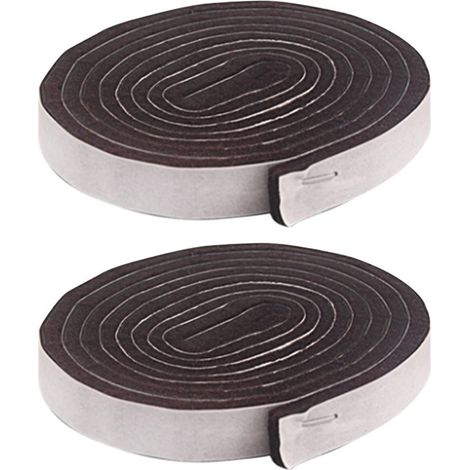 Tapis De Protection Pour Pieds De Meuble - Bande En Feutre Auto-Adhésive - Pour Sol Dur - 127 X 1,7 X 0,57 Cm - 2 Pièces (1/5)