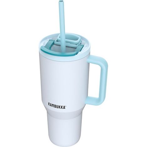 Rio Tumbler 950ml Frosty Coconut Gobelet Isotherme Grande Capacité - Kambukka Bibo (1/5)