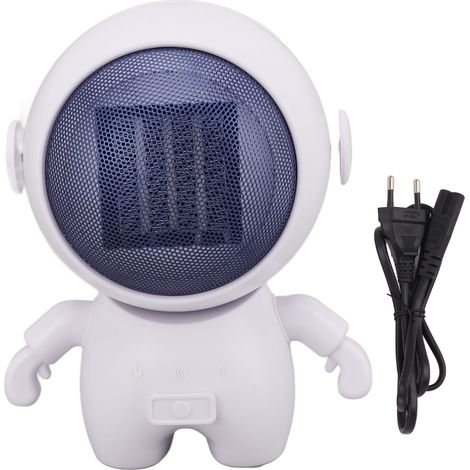 Radiateur électrique portable chauffage céramique bureau humidificateur d'ambiance forme Spaceman 220V EU (1/5)