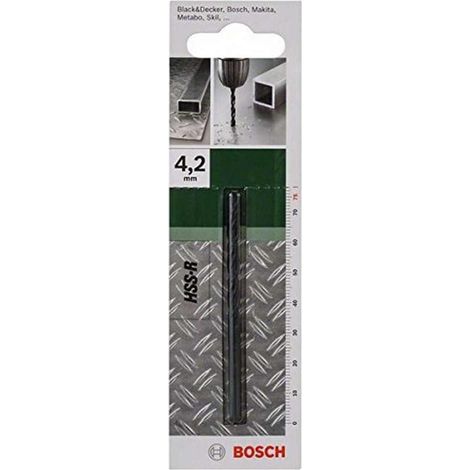 Bosch Accessories 2609255008 HSS Metall-Spiralbohrer  4.2 mm Gesamtlänge 75 mm rollgewalzt DIN 338 Z (1/4)
