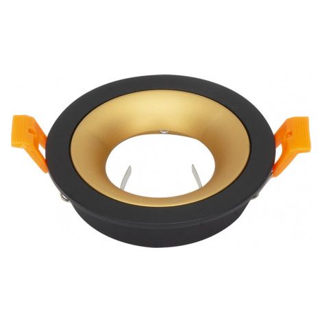 FAB 14448RE16  Incasso Anou 1xgu10 Tondo Nero / oro 2x9,2x9,2 Cm 8 Taglio C / Portalampada (1/2)