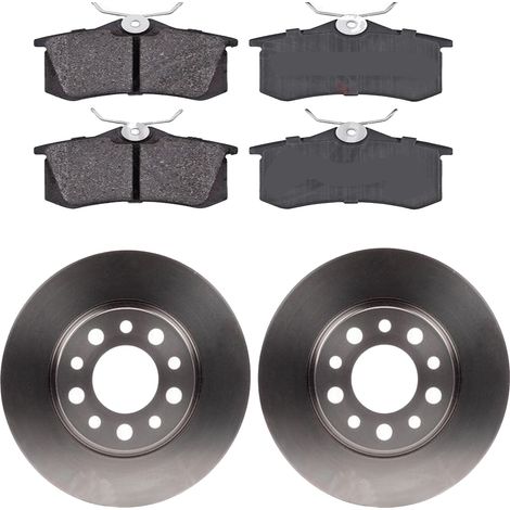 KIT FRENI POSTERIORI compatibile con AUDI A1 (GBA,GBH) - DISCHI + PASTIGLIE OEM: FDB1788 / 16883 /SOSTITUZIONE DIRETTA/BASSA POLVERE/SILENZIOSO (1/5)