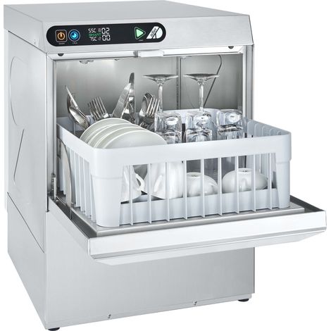 Lave-Verres Professionnel Inox EVO 40x40 - Adler