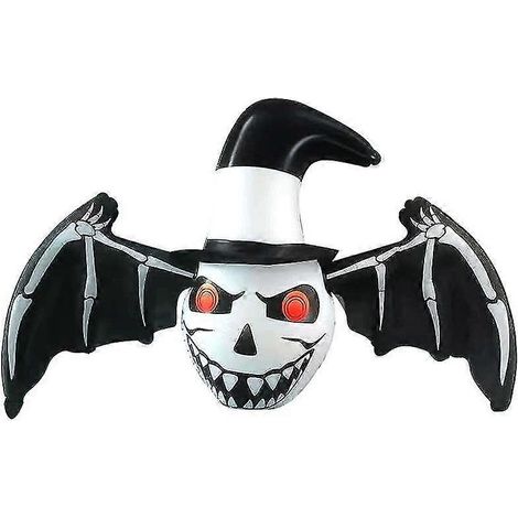 Aufblasbare Halloween-Dekorationen: Gruselige Fledermaus – Hängende Halloween-Dekorationen für den Außenbereich, aufblasbar, gebaut (1/5)
