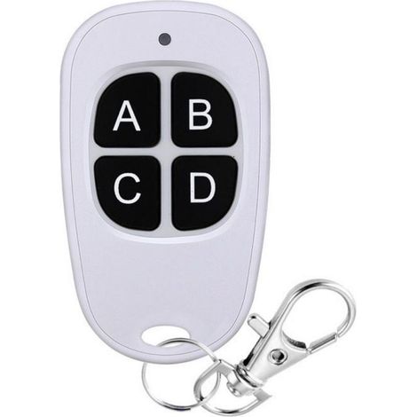 Télécommande copieuse 433MHz pour portail de garage et porte de garage à enroulement, 4 canaux, forme oeuf (1/5)