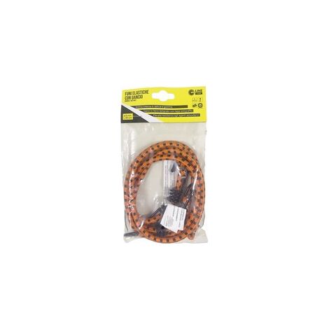 C SET 2 FUNI ELASTICHE D.8 C/2 GANCI FE 80 ARANC.