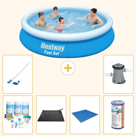Bestway Bestway Fast Set Ronde - 366x76 cm - 7-pièces  S21996