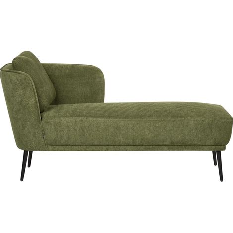 Left-Hand Chaise Lounge ARTHEZE Fabric Dark Green (1/5)