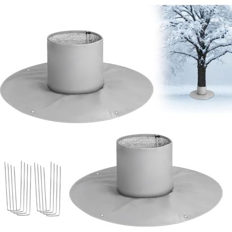 Lot de 2 housses de protection pour plantes isolantes contre racines conviennent l pelouses chemins jardins l aménagement paysager (1/5)
