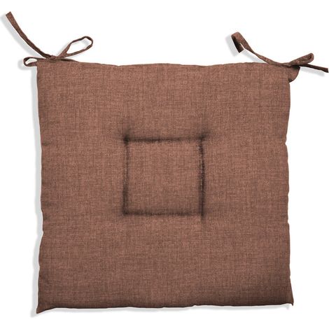 CUSCINO CRETA CM.40X40X5 MARRONE 1551. Prezzo per 1 pezzo. (1/6)