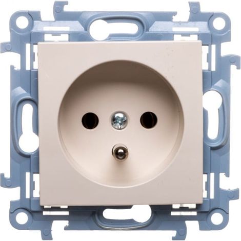 Simon 10 Einzelsteckdose mit/ohne Creme 16A 250V IP20 CGZ1.01/41