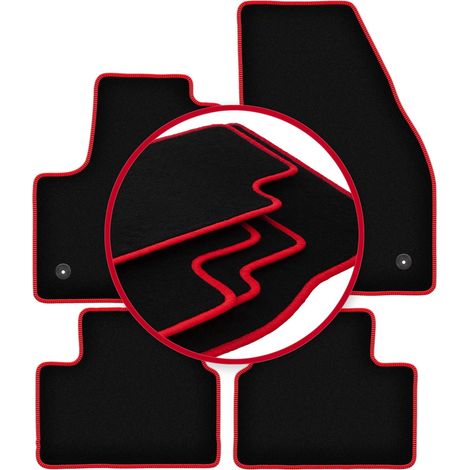 Tapis de voiture CARLUX-RED pour : Opel Meriva B monospace (2010-2017) (1/5)