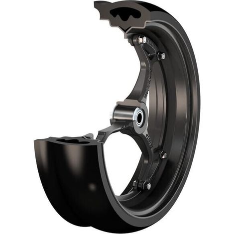 Ruota completa 405x115/LV/71S/M25BB OTICO FARMFLEX SPW405115LM