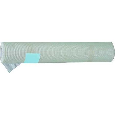 Réseau d'enduit en fibre blanche 5x5 50m H.100 lourd