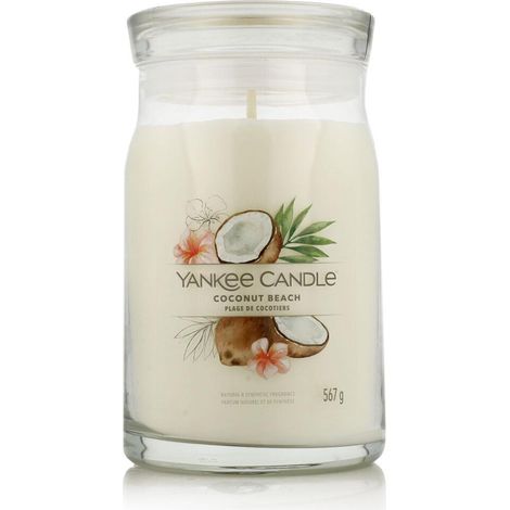 Coconut Beach - Vela Yankee Candle Signature - Vela grande con dos mechas - Novedad 2022