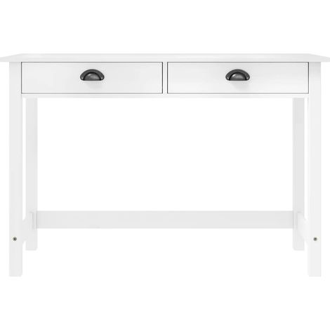 Maison Exclusive - Table console Hill avec 2 tiroirs 110x45x74 cm Bois pin massif (1/5)