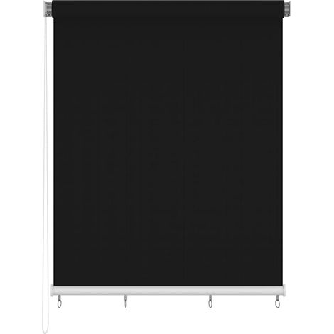 Store roulant d'extérieur 200x230 cm Noir vidaXL