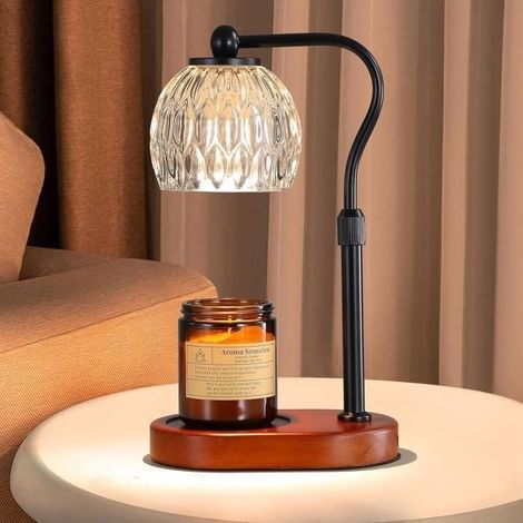 (Multicolore)Lampe à bougie - Non spécifié - 250W - Verre et métal - Minuterie - Gradateur (1/4)