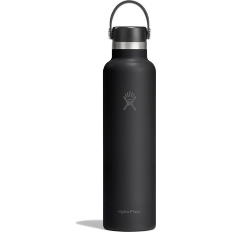Borraccia termica unisex Hydro Flask Standard Flex da 710 ml, nera, codice S24CSX001 (1/5)