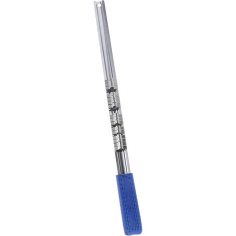 Porte-douilles bleu en ABS avec poignée, rail coulissant de rangement 1/4", porte-outils (1/5)