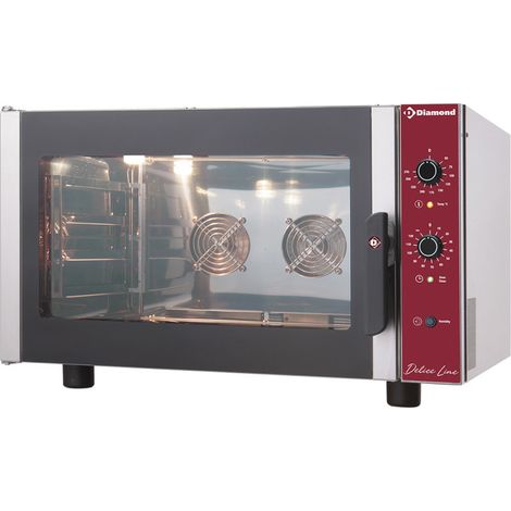 Four à convection 4x600x400 mm + humidificateur - Diamond