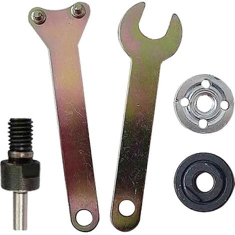 Adaptateur pour meuleuse d'angle, kit de conversion pour perceuse électrique et meuleuse d'angle, kits de tiges de connexion pour meuleuse d'angle de polissage-Style C (1/5)